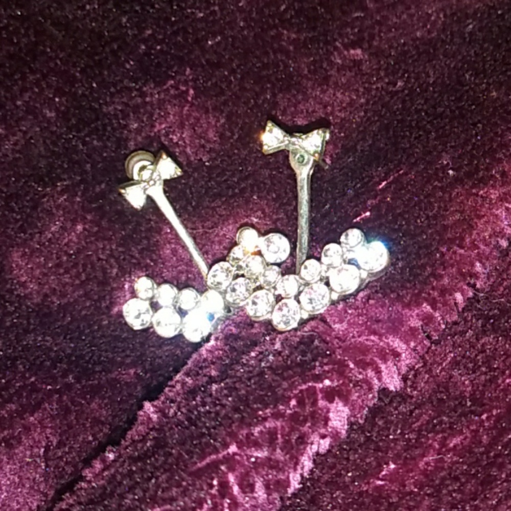 ⚓anchor bow earrings⚓